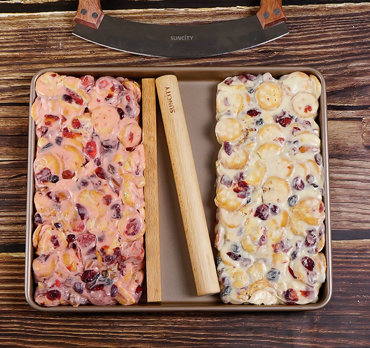 Dụng cụ làm bánh Hướng dẫn sử dụng Nougat Live bottom Mold Khuôn bông tuyết Kìm cắt nhựa hộ gia đình Không dính - Tự làm khuôn nướng khuôn bánh tart