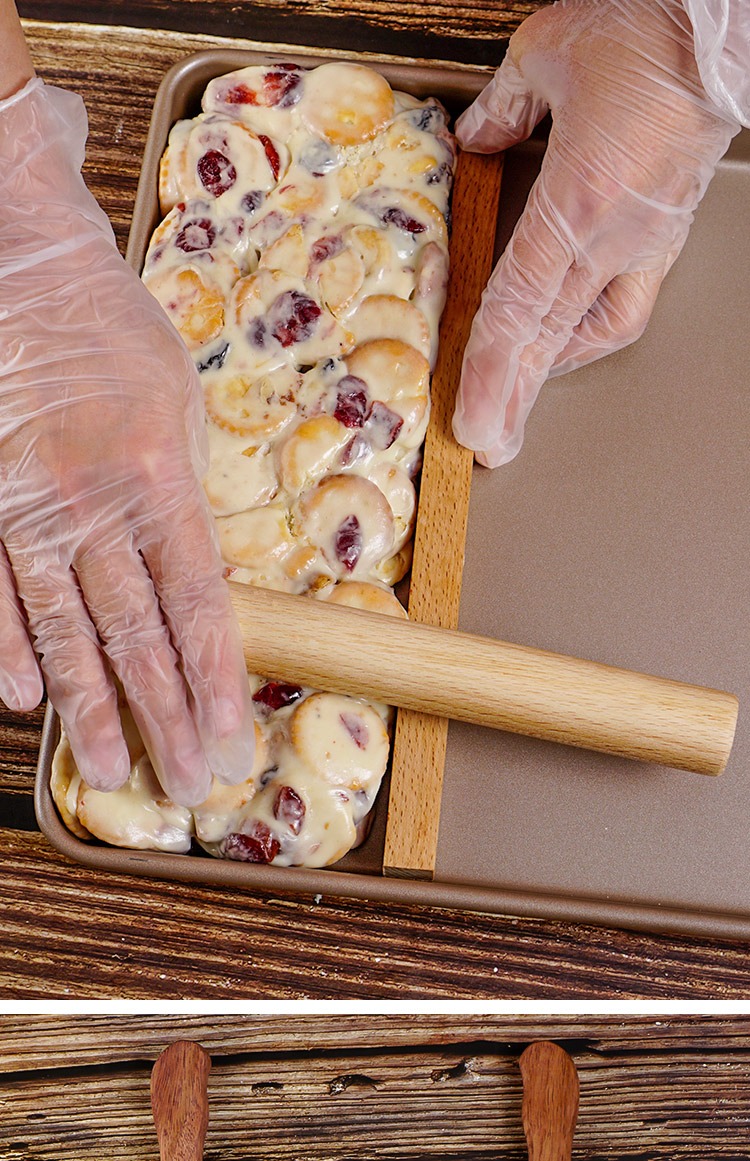 Dụng cụ làm bánh Hướng dẫn sử dụng Nougat Live bottom Mold Khuôn bông tuyết Kìm cắt nhựa hộ gia đình Không dính - Tự làm khuôn nướng khuôn bánh tart
