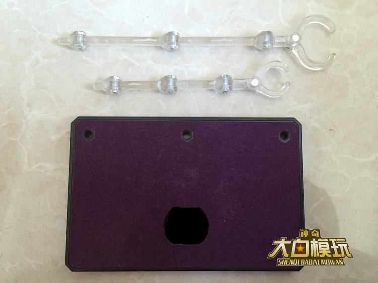 Spot Holy Warrior Model Saints Myth EX God Bracket Purple Carpet Terrace Mediaver Dedicated