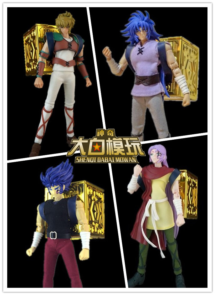 Gold Sacred Fighter Model Saints Myth EX God White Sheep Lion Giant Crab God Double To Suit Sacks