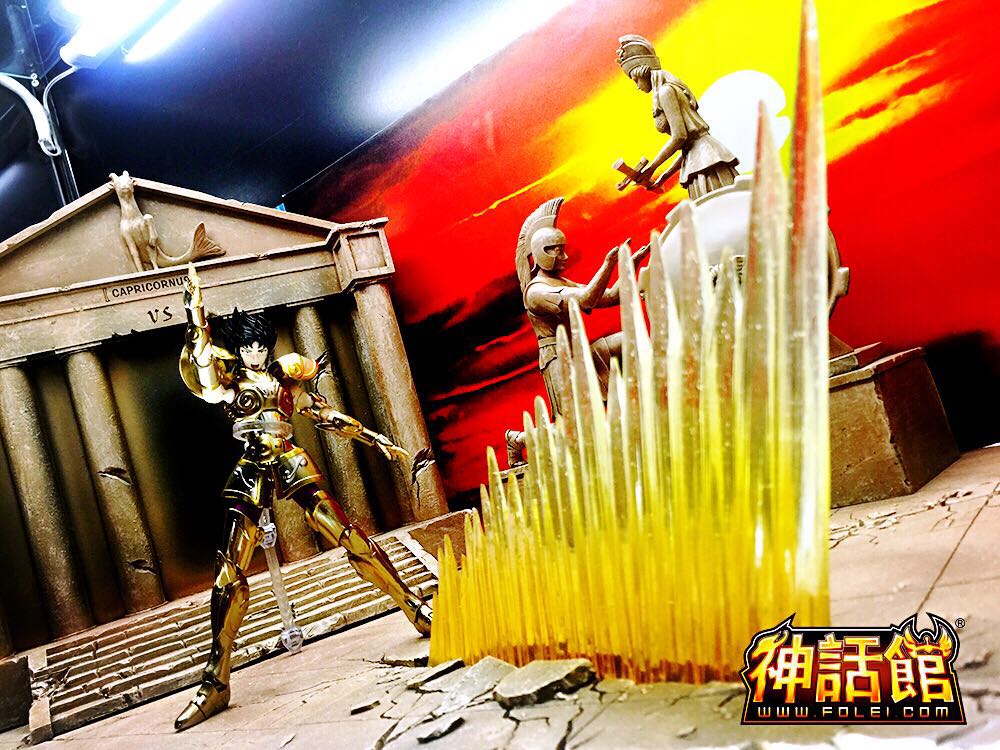 Sacred Warrior Model Saints Myth Scene Goat Seat-Roaring the Death of the Sacred Sword's Capricorn Palace