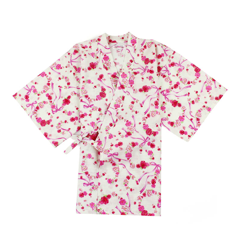 Cotton yukata Bộ đồ ngủ kimono tại nhà của Nhật Bản Sakura phù hợp với mẹ và con gái đồ bộ đẹp cho cả gia đình