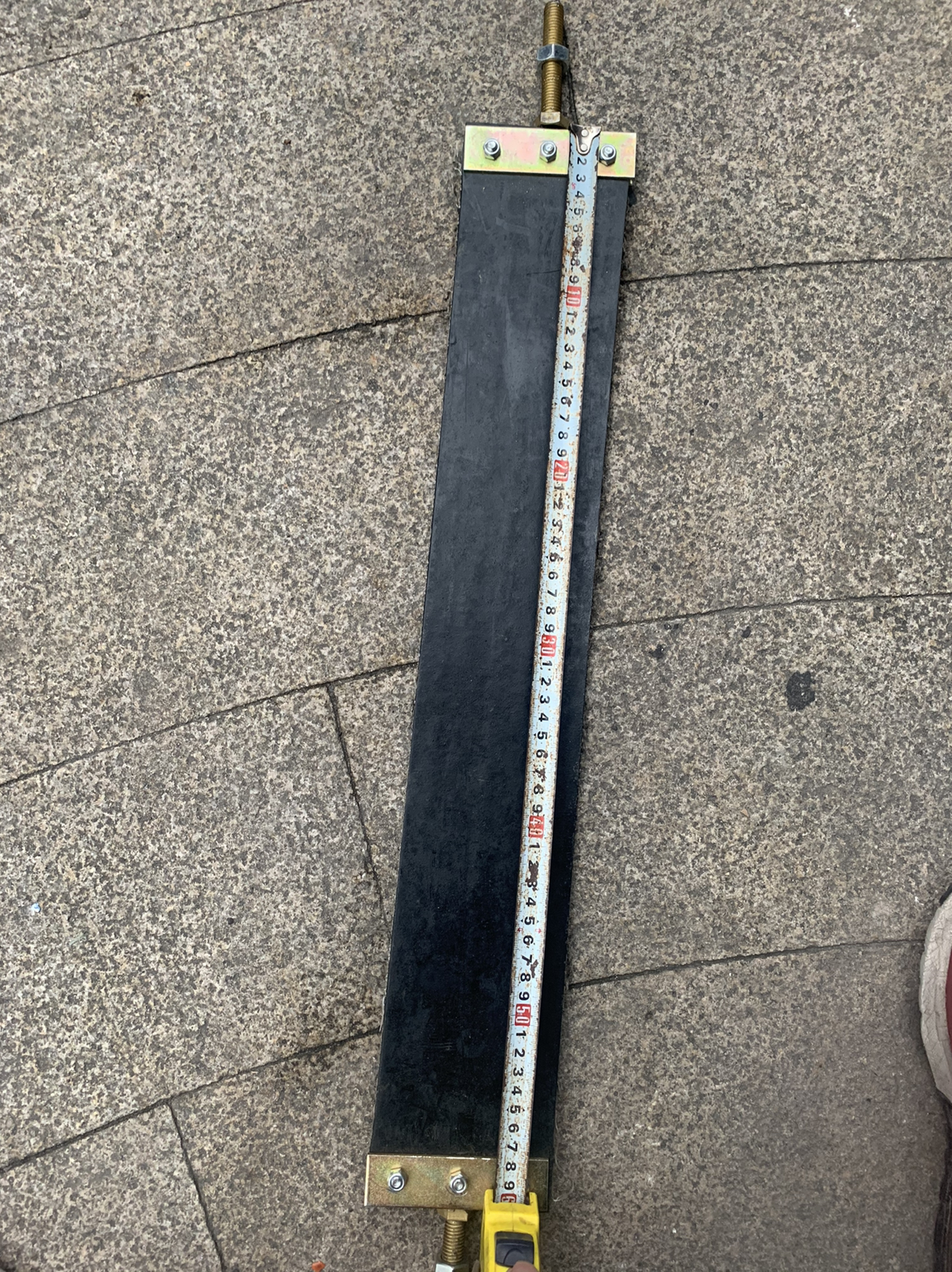 Stacker oil bucket clamp special bandage thickened rubber skin 10 cm 20 cm eagle mouth clip anti-collision skin