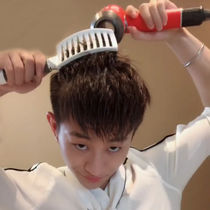 Mens hair artifact curved shape comb comb Big Bend hairdressing comb rib shape comb arc massage air cushion men and women