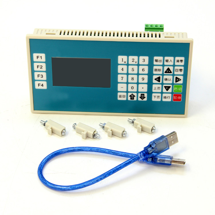 CM32D stepping controller uniaxial dual axis stepping servo controller can program design text operation simple