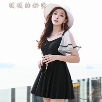 Swimsuit fat mm size cover belly summer swimming fat man suit slim with chest pad to wear special fat plus size loose