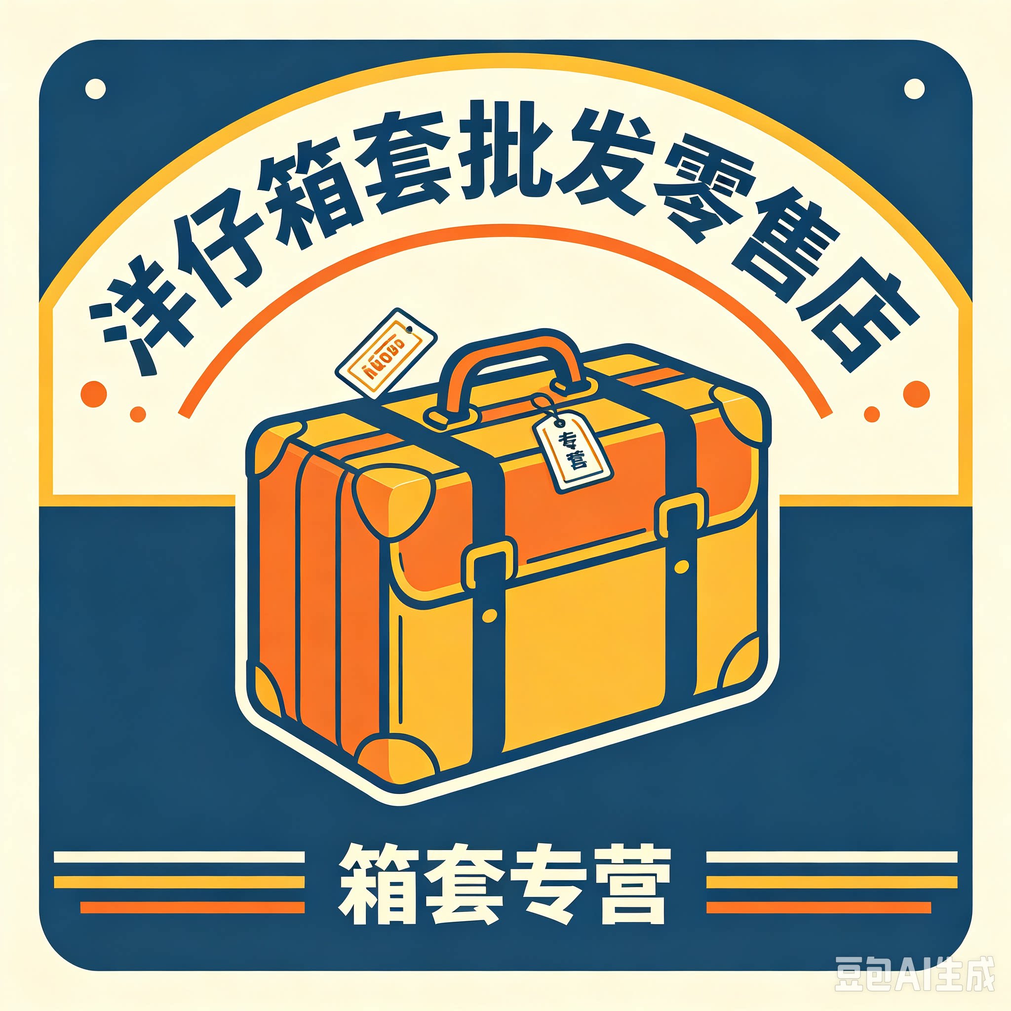 小洋仔箱包批发零售店二的LOGO