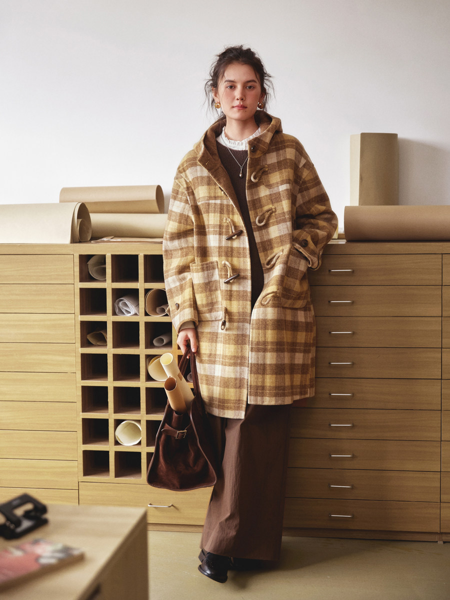 キャラメルブラウン 一日コレクター フレンチレトロ ダブルフェイス