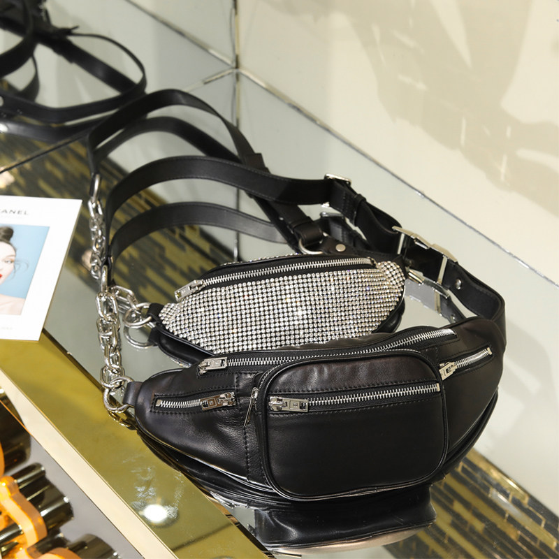 aw Alexander Purse Classic Don's Chest Bag Foreign Air 100 Hitch Chain Bag Single Shoulder Inclined Cross Bag-Taobao