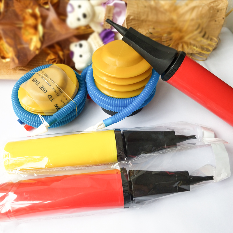 Hand-push inflator balloon inflatable goods Wedding Supplies Inflatable Props