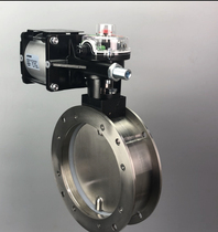 304 stainless steel butterfly valve VFC pneumatic powder butterfly valve Food grade powder butterfly valve