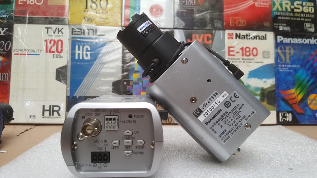 Panasonic WV-CP504DCH Color CCTV Camera Color Camera