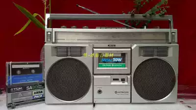 Hitachi TRK-7800E vertical four-band body recorder Old recorder can be connected to mobile phone