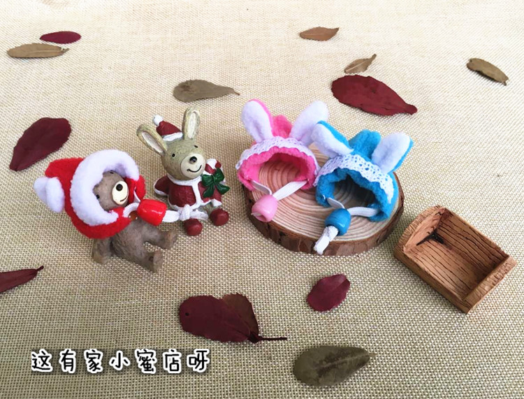 Túi mật ong, mũ, quần áo, quần áo, quần áo, túi mật ong, mũ Giáng sinh, sóc vàng, mũ gấu vàng - Quần áo & phụ kiện thú cưng mũ cho chó