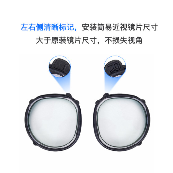 Oculusquest2/RiftS myopia lens frame magnetic version astigmatism hyperopia aspheric personal customization