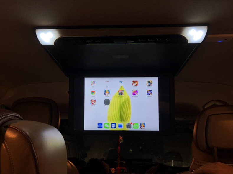 Xe mp5 TV màn hình trần 19 inch HD LCD xe buýt IPS bus đặc biệt - Âm thanh xe hơi / Xe điện tử loa ô tô xịn