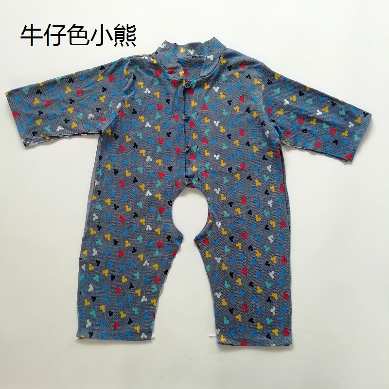 Quần áo trẻ em nam và nữ trẻ em quần áo bán thành phẩm cotton bộ trùm đầu cotton modal đầy tay bộ áo liền quần dài tay cao cấp cho bé sơ sinh