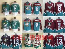 Anaheim Ducks ducklings vintage ice hockey suit 96# Conway Selanne Kariya Jersey