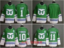 Hartford Whalers Whalers ice hockey suit Liut Dineen Ron Francis Jersey