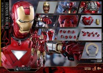 HOTTOYS HT MMS378 MK6 Iron Man Iron Man Iron Man Spider