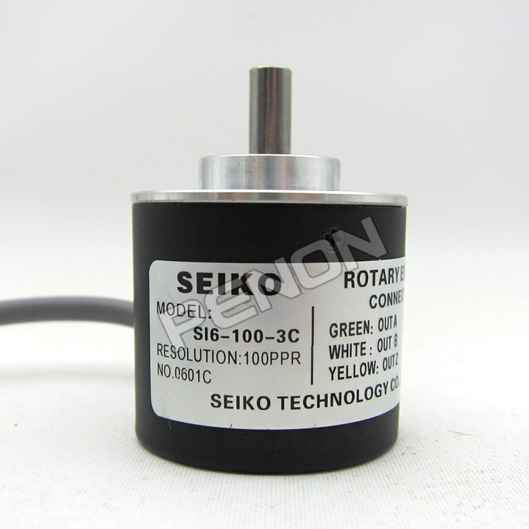 Hot pin New SI6-100-6L rotary incremental encoder solid shaft 6mm decoder