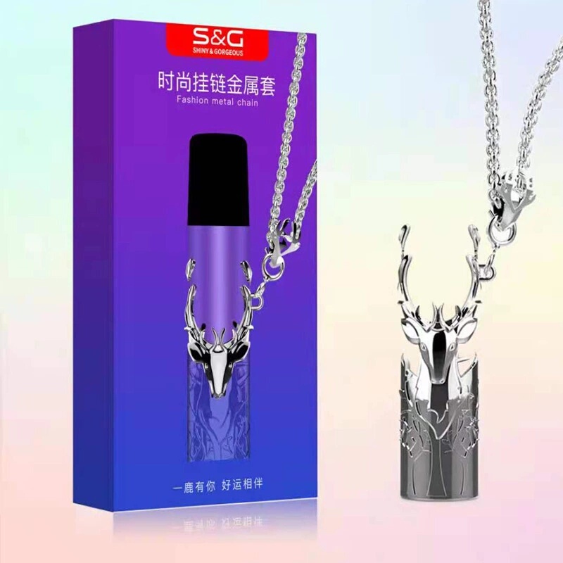 Suitable for Yueke Generation 1 Sp2S Electronic Cigarette Rod Necklace Protective Cover Hanging Chain 5Th Generation Niu Zhuan Qiankun Pendant