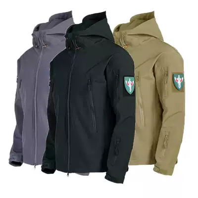 Special forces autumn and winter military fan tooling jacket men's tactical jacket casual outdoor loose military uniform outside the flight combat training suit
