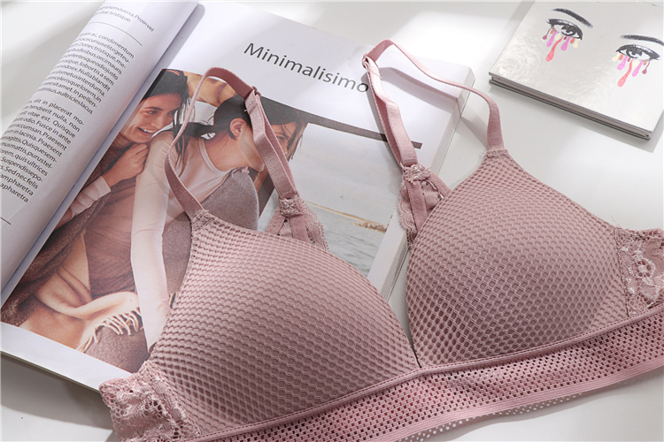 Chống làm đẹp trở lại dây đeo vest quấn ngực đồ lót phụ nữ đồ lót áo ngực nữ ống hàng đầu chạm đáy áo chống chói áo ngực dán