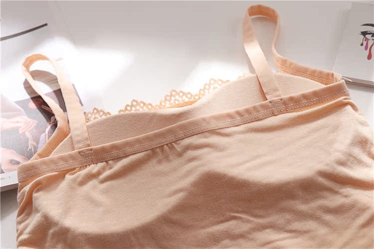 Quần lót ống chống ánh sáng tụ tập quấn lưng kiểu đồ lót ngực với dây đeo ngực áo vest ren gợi cảm áo bra mặc với sơ mi trắng