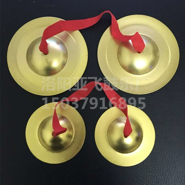 8,5cm12cm Đồ chơi trẻ em Nhỏ plated Mạ đồng Orff Nhạc cụ Ba đạo rưỡi Đồng mạ sắt - Đồ chơi âm nhạc / nhạc cụ Chirldren