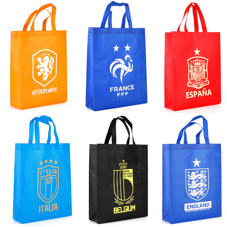 European Cup Spain Italy Dutch national team emblem eco-friendly bag company event gift gift bag-Taobao