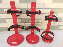 Fire extinguisher stand 2 3 4 5 6 8 kg firearm stainless steel bracket