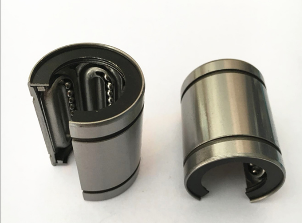 High-temperature resistant steel insulation opening straight line bearing opening steel insulation straight line bearing LM12 16 20 25 30 40