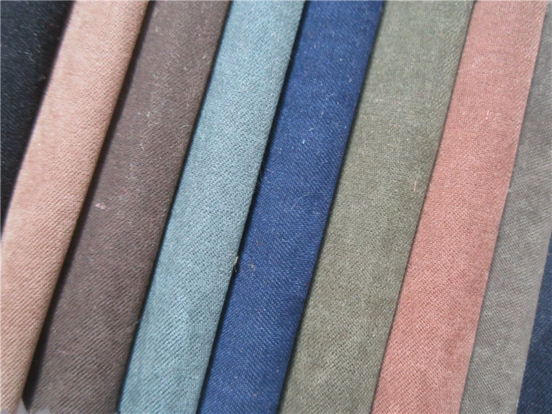 Vải đào vải mùa xuân và mùa thu áo gió áo khoác váy quần áo vải DIY tay vải giả da lộn vải cotton co giãn 4 chiều