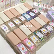 flortte Floria nail polish summer white free baking quick-drying long-lasting milk tea color Floria R08 female