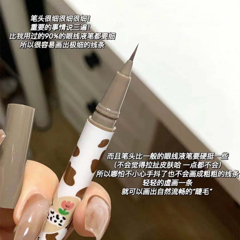 Really good fine floral Loliah cows eye line liquid pens shades of shadow pens waterproof and perspiration not easy to faint