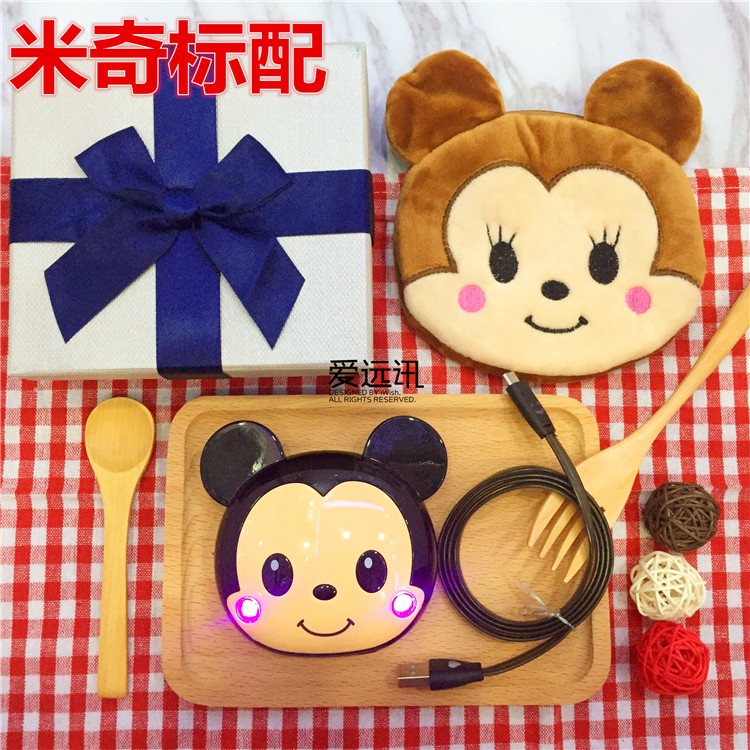 Cartoon sạc kho báu 12.000 mm Một Miqi cặp đôi dễ thương điện thoại Universal Mobile điện cô gái siêu Meng - Ngân hàng điện thoại di động sạc dự phòng anker 20000