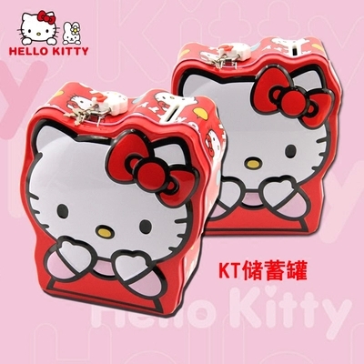 hello kittyHello cute piggy bank with lock piggy bank storage box birthday gift