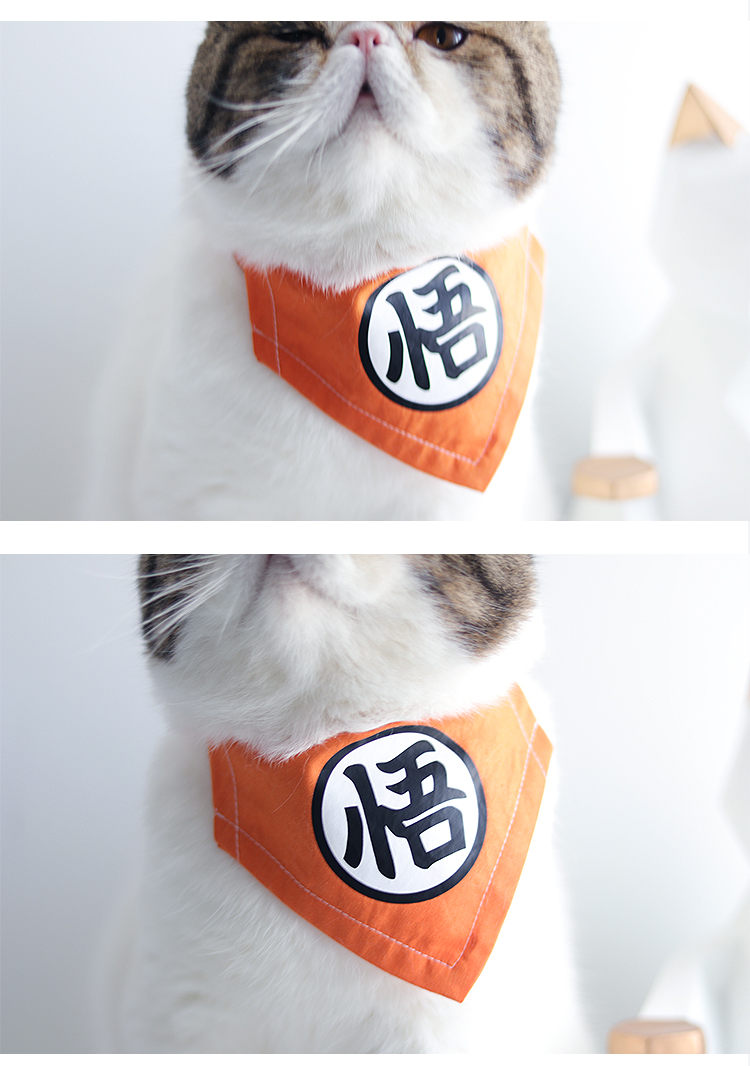 [gửi dây kéo] pet tam giác khăn chó cổ áo mèo nước bọt trang trí thương hiệu tùy chỉnh con chó cung cấp chữ - Cat / Dog hàng ngày Neccessities bát ăn cho chó mèo	