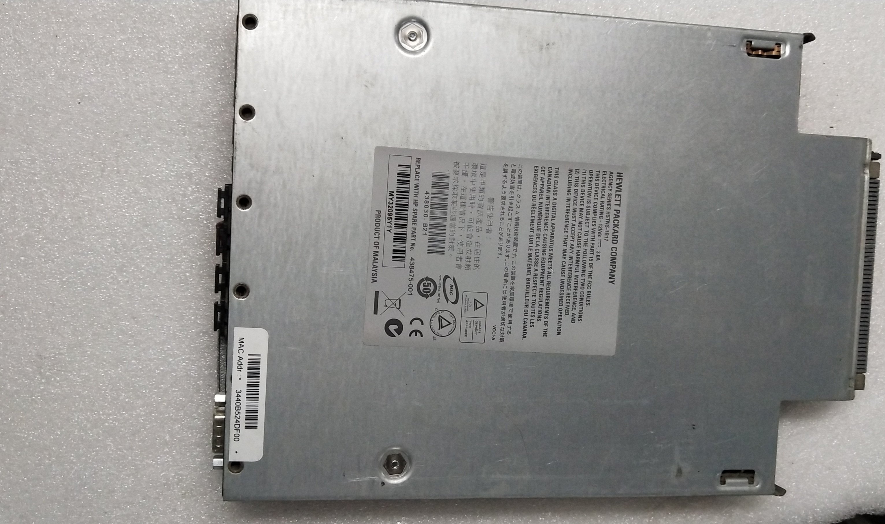 Original HP C3000 C7000 Switch Module 438030-B21 438475-001