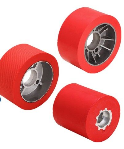 Jiajia Mars wood feeder accessories Rubber wheel feeder Conveyor pressure wheel Woodworking router drive wheel MX48