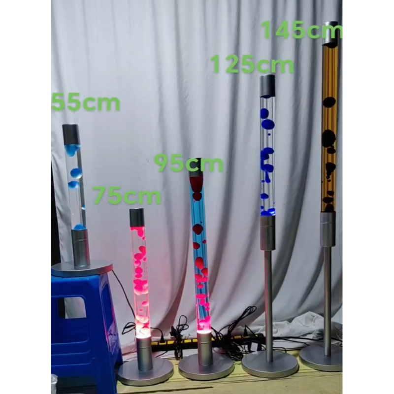 Lava Lamp Floor-Standing Wax Lamp Jellyfish Lamp Lava Lamp Onion Lamp Exquisite Lighting 125cm High