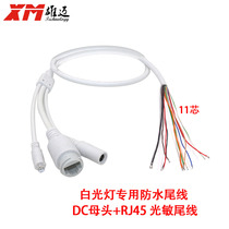 HK Xiongmai Zhongwei module IPC camera monitoring universal white light with photosensitive 11-core network tail line