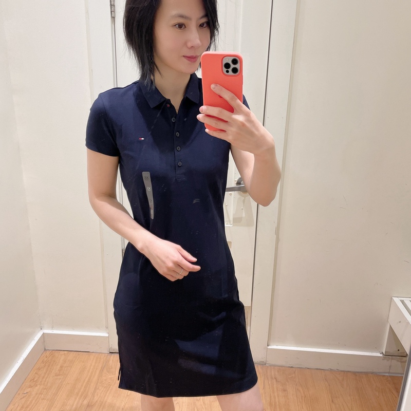 Tommy Hilfiger Women's Polo Dress Slim Fit Waist-Cinching Dress Stretchy Commuter Dress Canada Purchase Agent