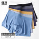 Jianjiang ຜູ້ຊາຍ underwear ເດັກນ້ອຍຜູ້ຊາຍ 'ຝ້າຍບໍລິສຸດສີ່ມຸມສີແດງຂະຫນາດໃຫຍ່ວ່າງ breathable ກິລາສັ້ນ boxer ໄວຫນຸ່ມ