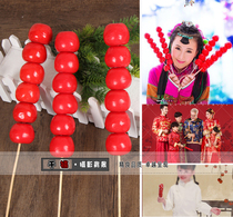 Foam candied gourd simulation childrens photography props photo studio wedding photo shoot stage performance props