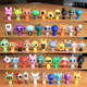 48 rhythm box figures sprunki music box game peripheral dolls dolls children's toys gifts