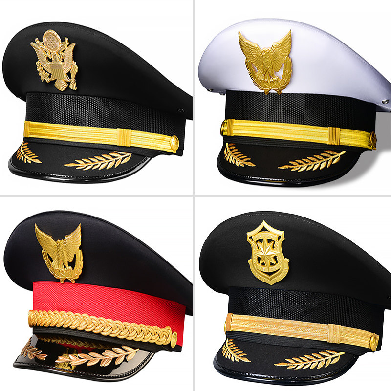 New security big hat brim hat property management security big cap nut performance group hat unisex work hat