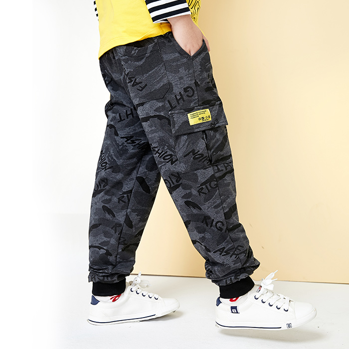 trẻ em béo sweatpants quần cậu bé lớn Loose trẻ em kích thước lớn ăn mặc mùa thu váy chất béo childrens quần bé trai quần tây giản dị mỏng