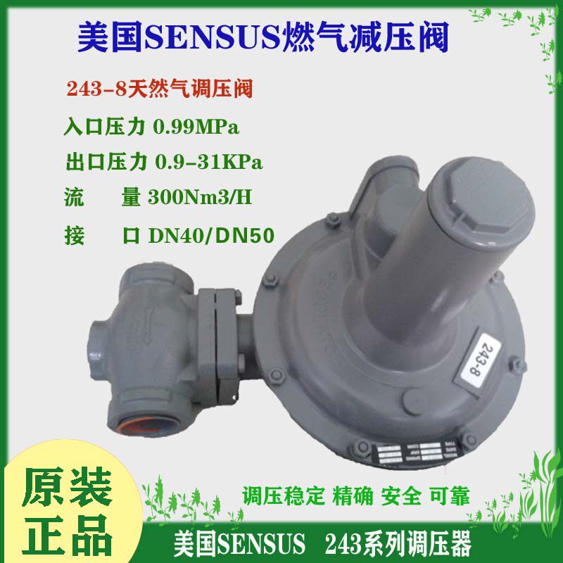 American SENSUS243-8 pipeline pressure reducing valve LPG 243-8 gas pressure regulating valve 243 series